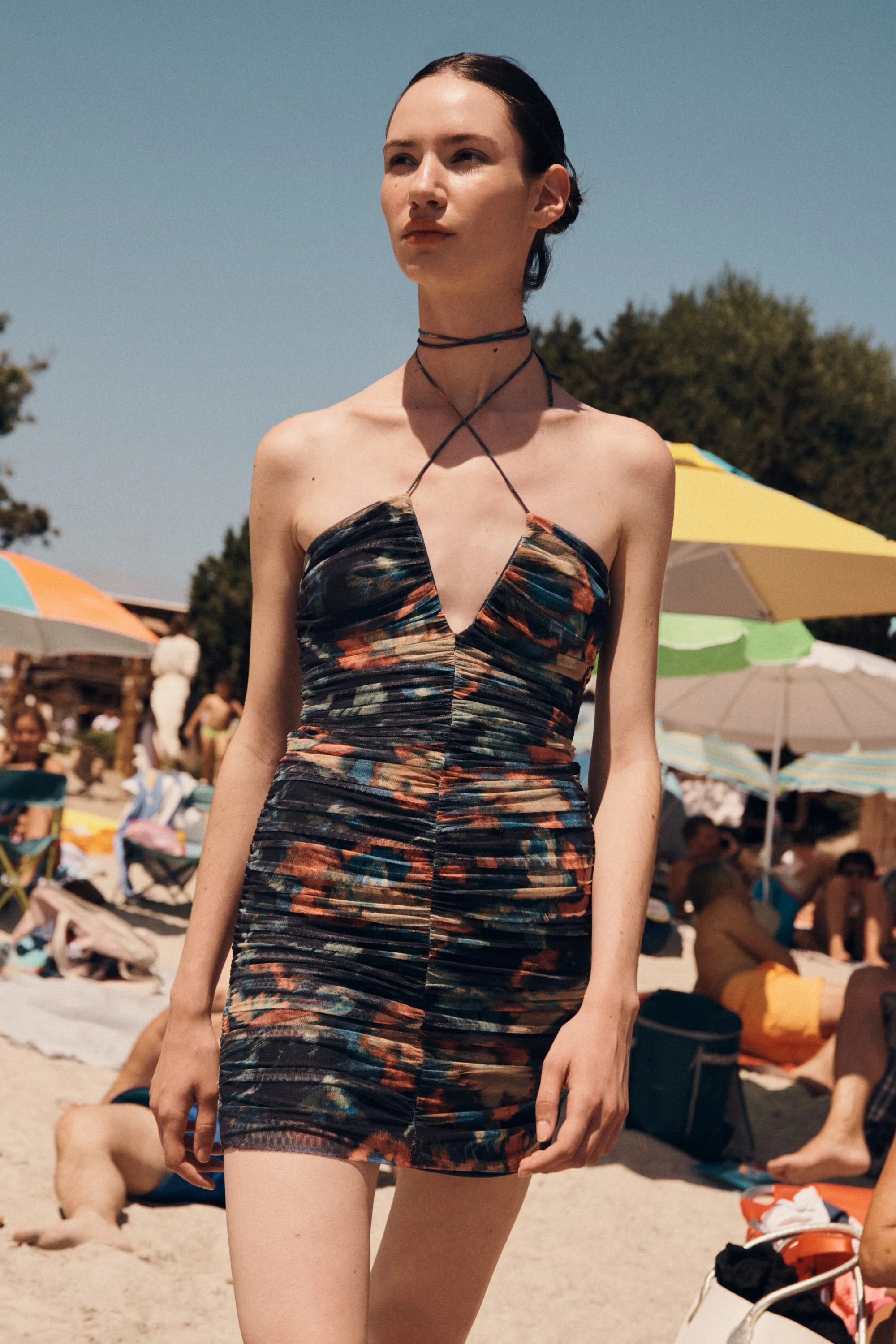 ZADIE MESH MINI DRESS