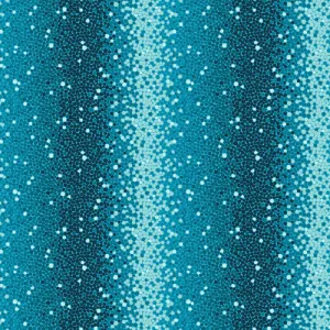 Zooming Chickens Ombre Dot Teal